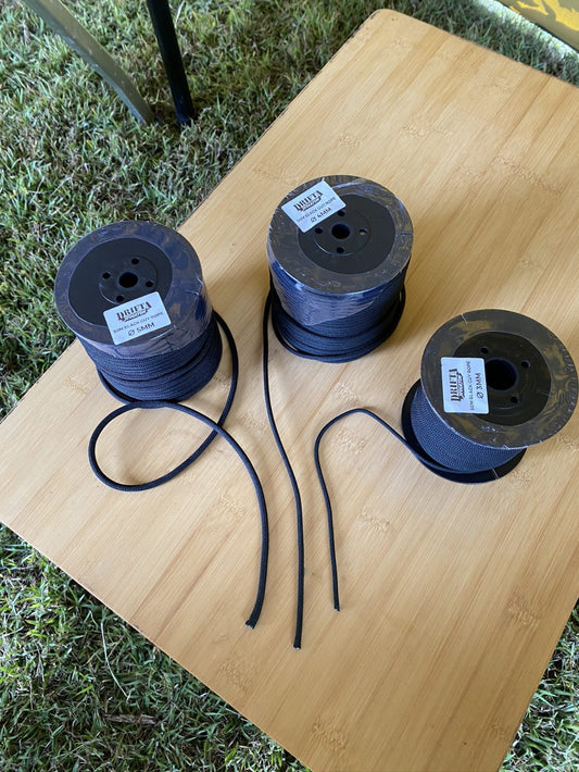 DRIFTA STOCKTON ČERNÉ NAPÍNACÍ ŠŇŮRY (GUY ROPES)