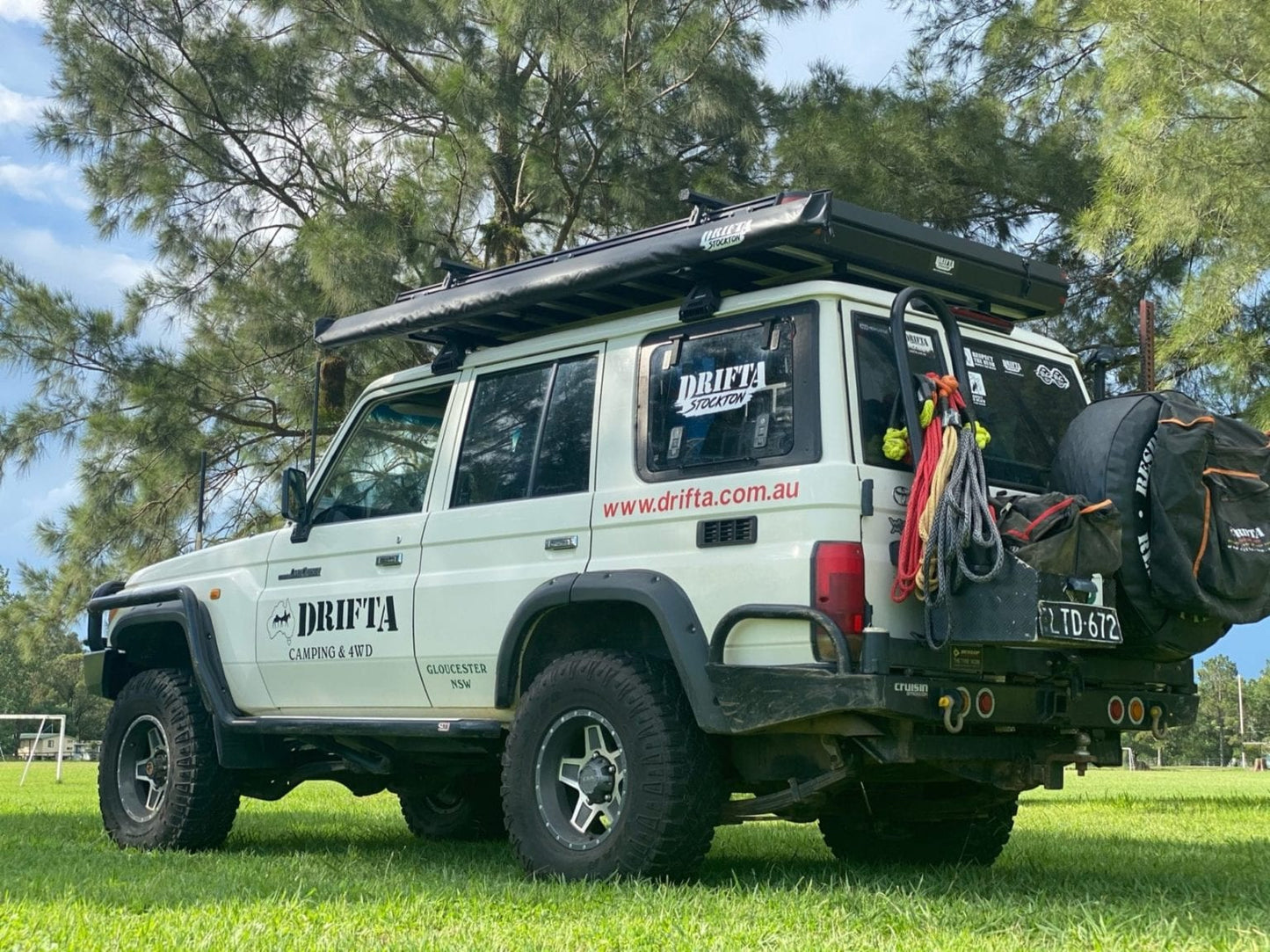 BOČNÍ MARKÝZA DRIFTA STOCKTON A PŘÍSLUŠENSTVÍ