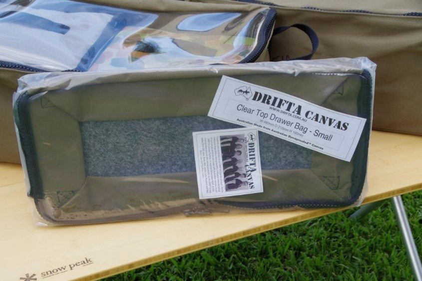 DRAWER BAG CLEAR TOP