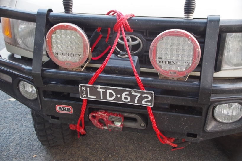 ČERVENÝ MĚKKÝ TŘMEN (SOFT SHACKLE) 14T/20T