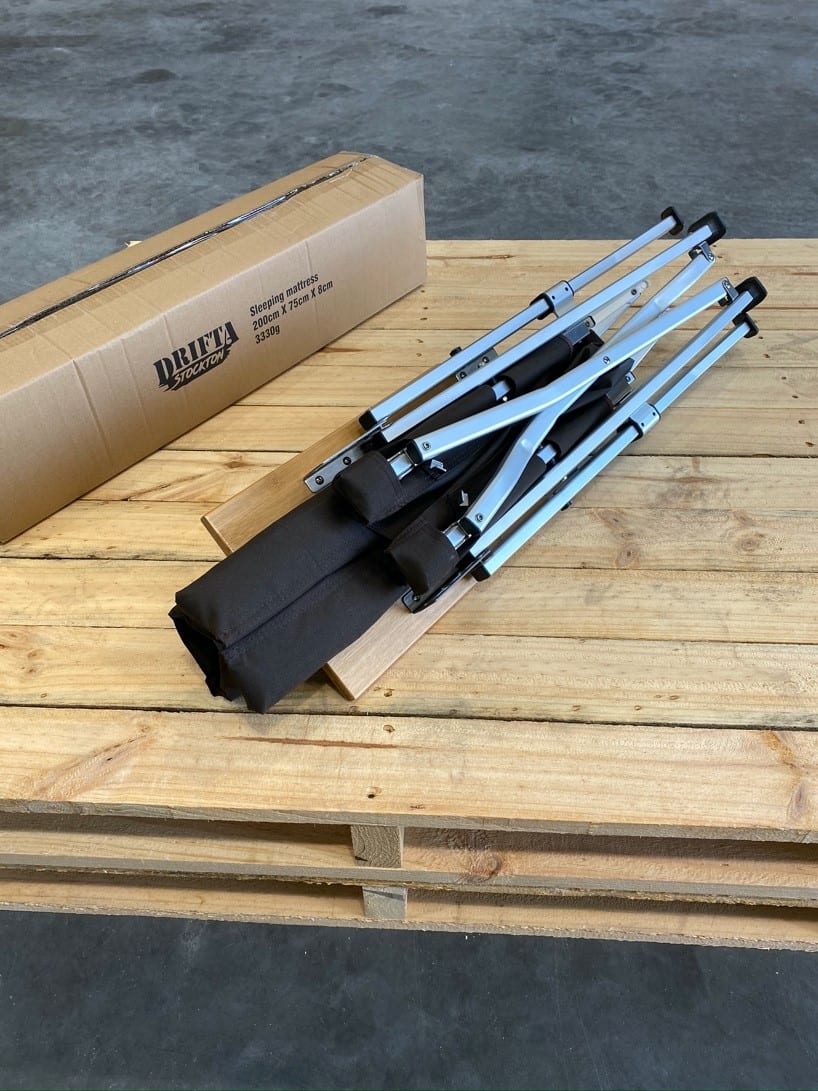 DRIFTA STOCKTON DELUXE RECLINING CAMP CHAIR