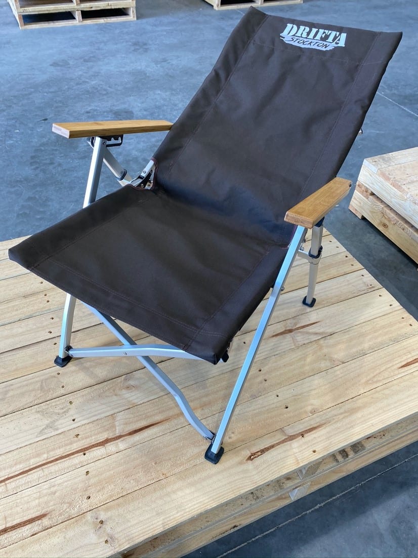 DRIFTA STOCKTON DELUXE RECLINING CAMP CHAIR