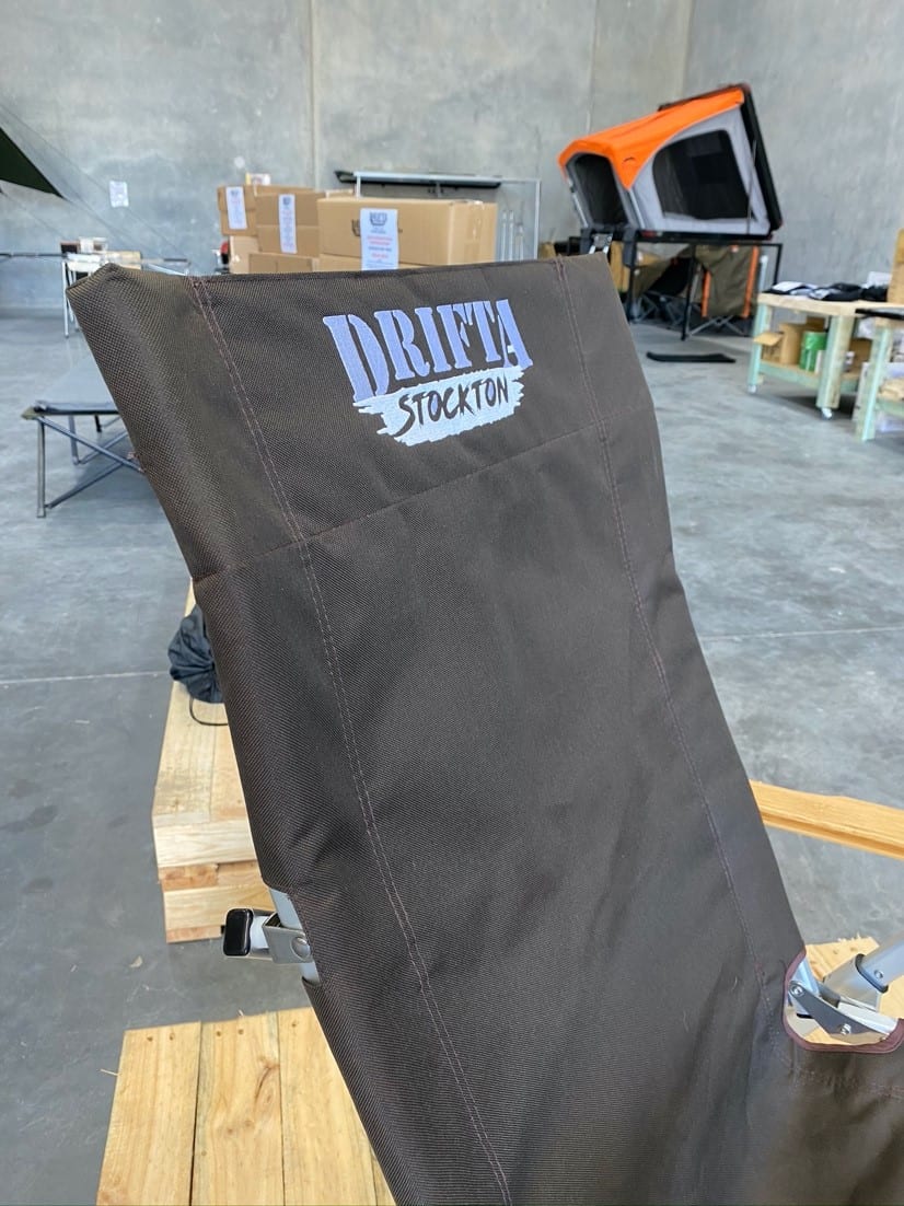 DRIFTA STOCKTON DELUXE RECLINING CAMP CHAIR
