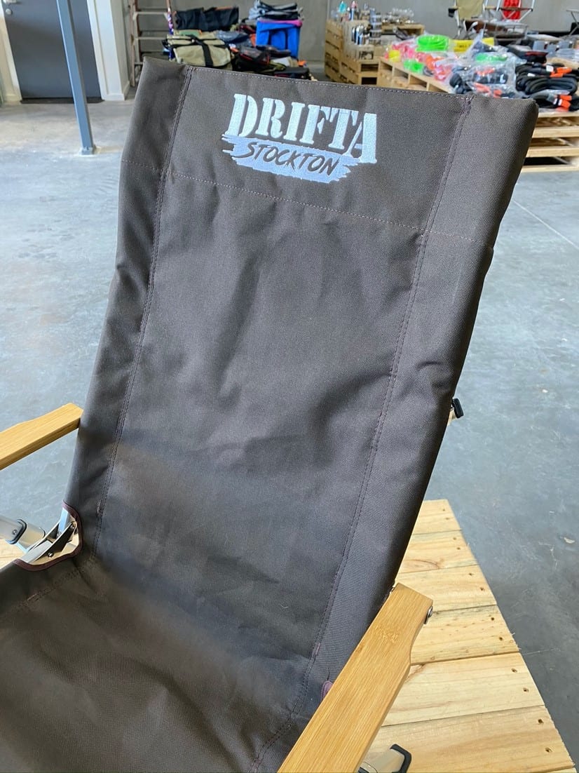 DRIFTA STOCKTON DELUXE RECLINING CAMP CHAIR