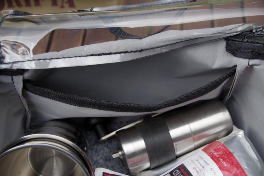 CLEAR TOP UTILITY BAG