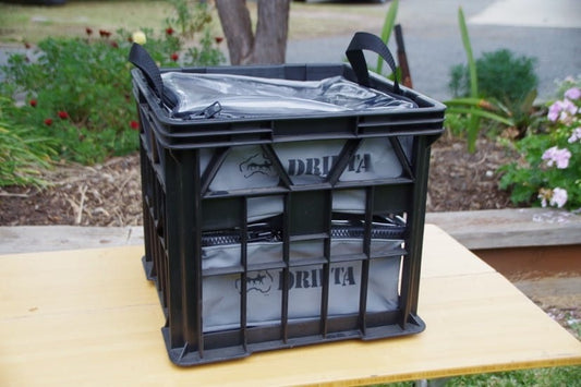 Milk Crate Clear Top Storage Bag01